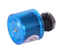 Фильтр нулевой Power Clear синий Ø35mm 45° - АМ (Запчасти Китайский скутер)