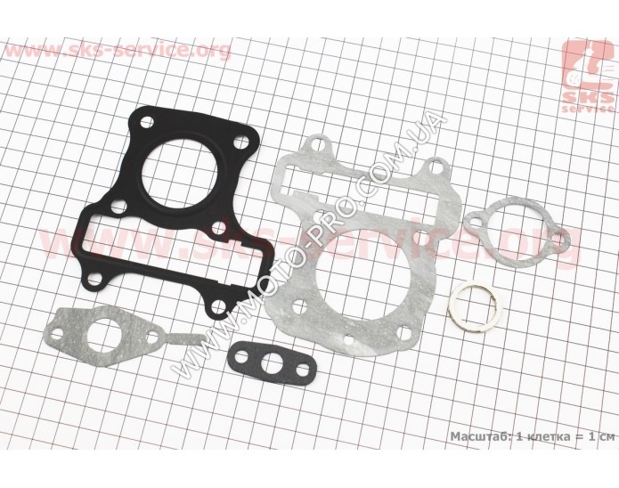 Прокладка поршневой к-кт 6шт Honda DIO АF62, Тайвань 4Т (347771)