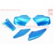 Пластик - полный к-кт - 18 деталей, голубой (Active 110)