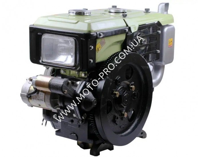 Двигатель SH190NDL Zubr (10 л.с.) с электростартером