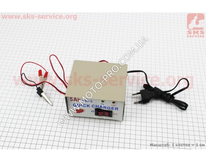 Зарядное устройство для АКБ 6V/12V стационарное, УЦЕНКА (см. фото)