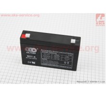 Аккумулятор (АКБ) OT7-6 - 6V7Ah (L151*W35*H94mm) для ИБ...