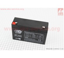 Аккумулятор (АКБ) OT12-6 - 6V12Ah (L151*W50*H94mm) для ...