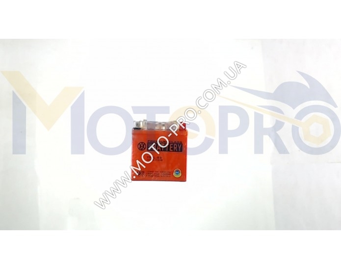 Аккумулятор (АКБ) 12V 5А гелевый (высокий) (119x60x128, оранжевый) OUTDO (#AKY) (A-2021)