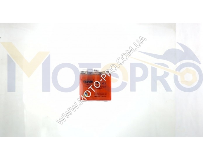Аккумулятор (АКБ) 12V 5А гелевый (оранжевый, низкий) AKY (A-2022)