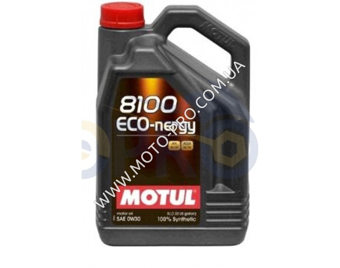 Масло автомобильное, 5л   (синтетика, 0W-30, 8100 ECO-NERG)   MOTUL   (#102794)