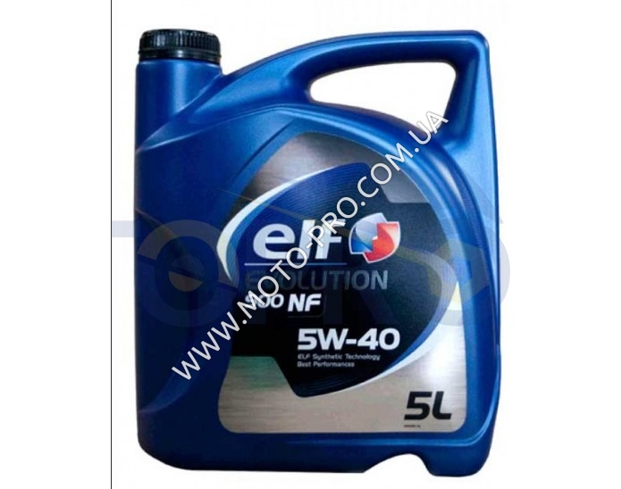Олія автомобільна, 5л (SAE 5W-40, синтетика, EVOLUTION 900 NF) ELF (#GPL)