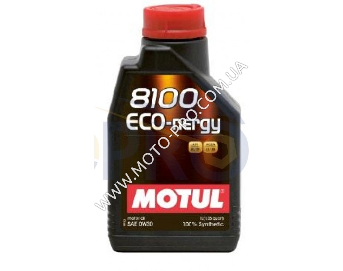 Олія автомобільна, 1л (синтетика, 0W-30, 8100 ECO-NERG) MOTUL (#102793)