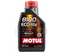 Олія автомобільна, 1л (синтетика, 5W-30, 8100 ECO-LITE) MOTUL (#108212)