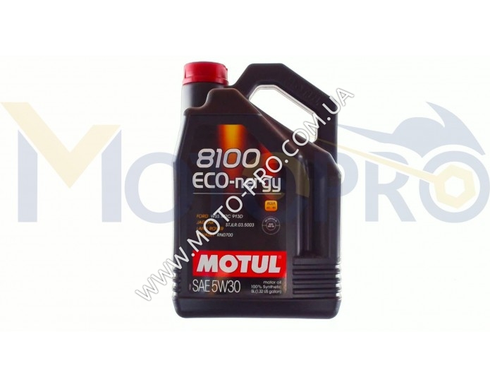 Олія автомобільна, 5л (синтетика, 5W-30, 8100 ECO-NERGY) MOTUL (#102898)