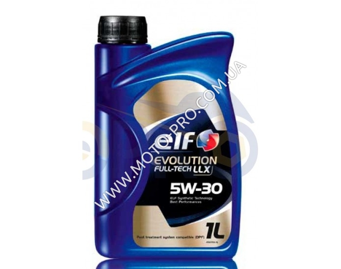 Олія автомобільна, 1л (SAE 5W-30, синтетика, Evolution Full-Tech LLX) ELF (#GPL)