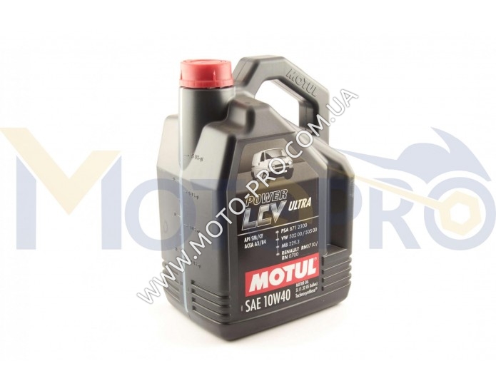 Олія автомобільна, 5л (синтетика, 10W-40, POWER LCV ULTRA) MOTUL (#106156)