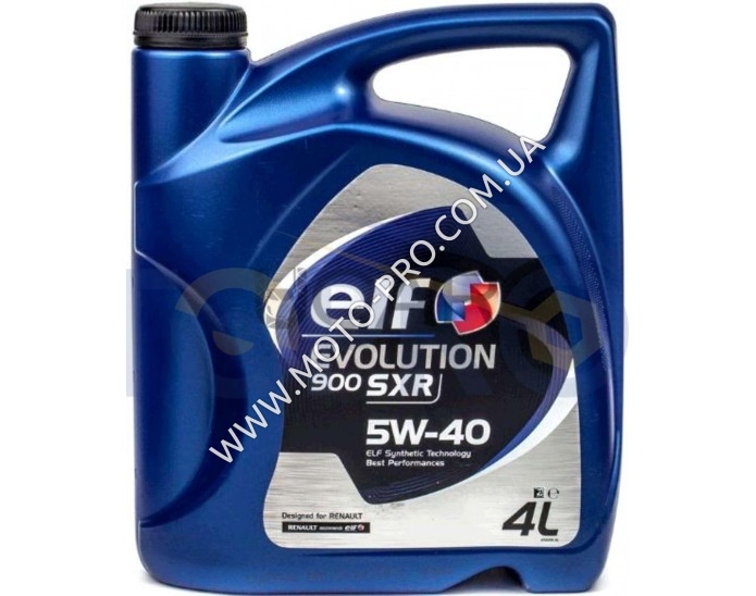 Олія автомобільна, 4л (SAE 5W-40, синтетика, EVOLUTION 900 SXR) ELF (#GPL)