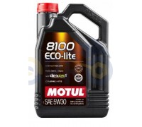 Олія автомобільна, 5л (синтетика, 5W-30, 8100 ECO-LITE) MOTUL (#108214)