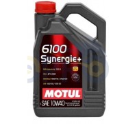 Олія автомобільна, 5л (напівсинтетика, 10W-40, 6100 SYNERGIE+) MOTUL (#108647)