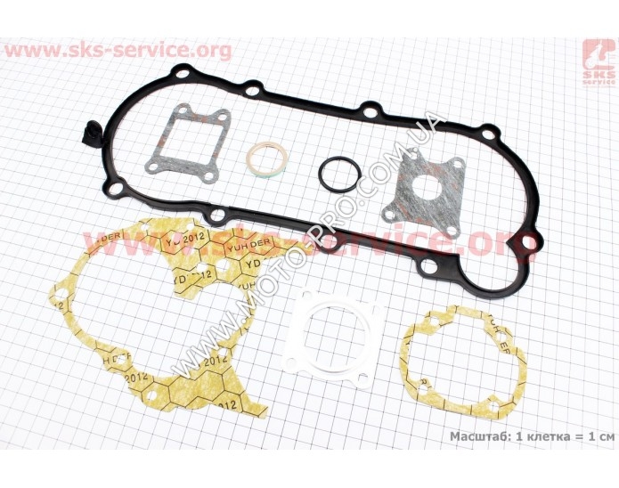 Прокладки двигателя к-кт Honda ZX50, Тайвань (331602)