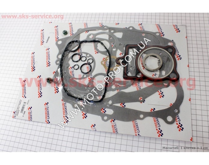Прокладки двигателя к-кт 250сс-68mm (326103)