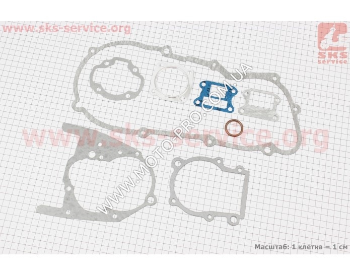 Прокладки двигателя к-кт Honda Lead 90