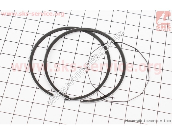 Кільця поршневі Suzuki AD100 52,5мм +0,75