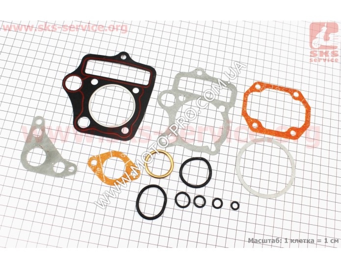 Прокладки поршневий к-кт 70cc (338271)
