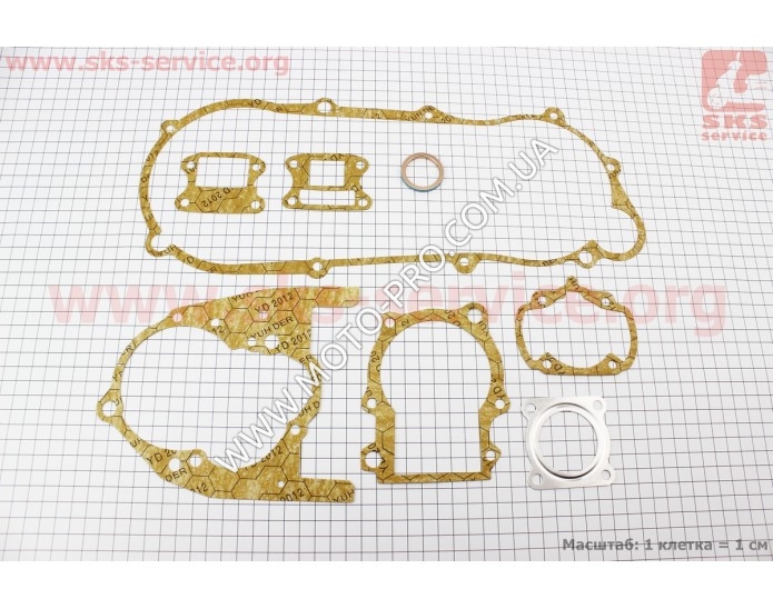 Прокладки двигуна до-кт Honda Lead 50, Тайвань (339773)