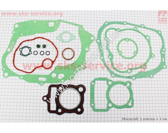 Прокладки двигателя к-кт 125сс-56,5mm (326205)