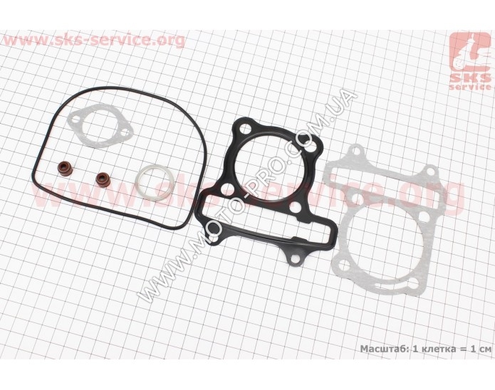 Прокладки поршневой к-кт 125cc (310406)