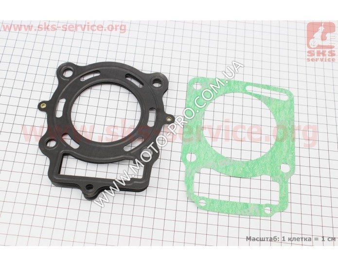 Прокладки поршневий к-кт CB-250cc, водяне охолодження (321547)