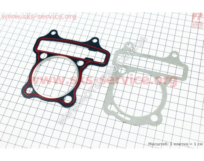 Прокладки поршневий к-кт 150cc (310112)