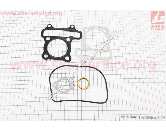 Прокладки поршневий к-кт 125cc (310111)
