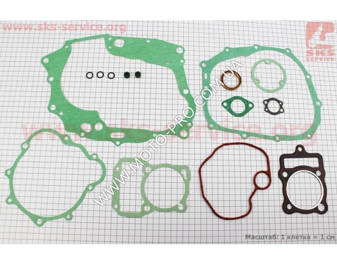 Прокладки двигателя к-кт 200сс-63,5mm (326257)