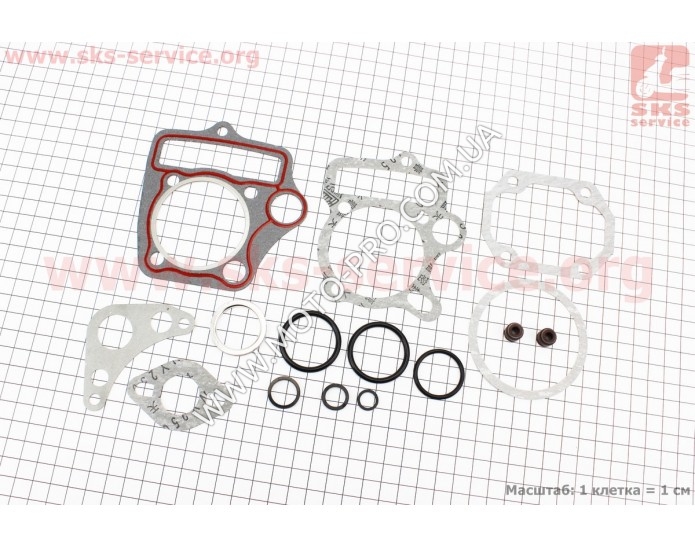 Прокладки поршневой к-кт из 15шт 110cc Active