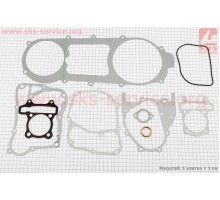 Прокладки двигуна до-кт 150cc (довгий варіатор)
