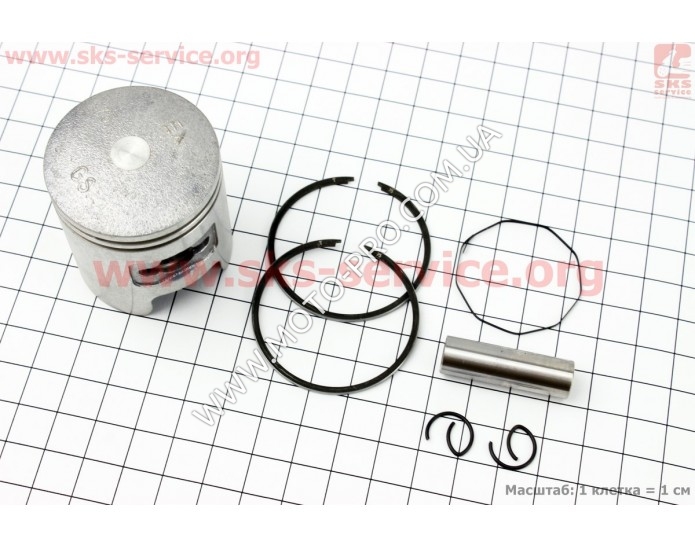 Поршень, кольца, палец к-кт Honda TACT (SA50) 41мм +0,75 (палец 10мм) (331868)