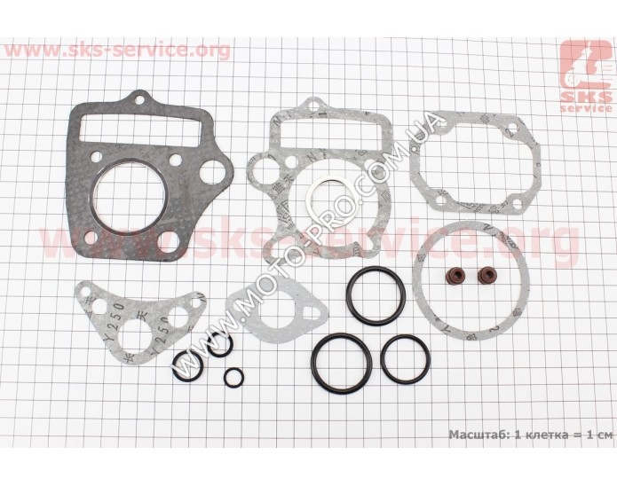 Прокладки поршневий к-кт 50cc - 39мм (338026)