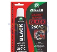 Герметик для прокладок 85г (чорний) ZOLLEX (#GRS)