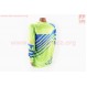 Футболка (Джерси) для мужчин XXL - (Polyester 100%), длинные рукава, свободный крой, салатово-синяя, НЕ оригинал