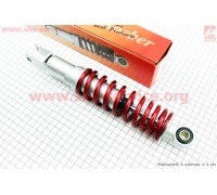 Амортизатор задний GY6/Suzuki - 275мм*d50мм (втулка 10мм / вилка 10мм) регулир., красный