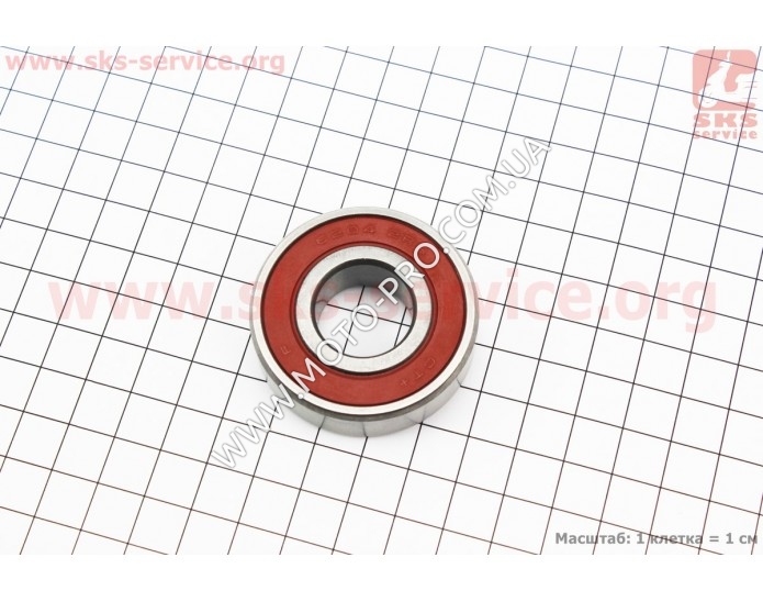 Підшипник коленвала 6204 2RS (47*14*20) (312141)