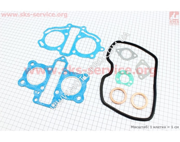 ZS125-4B/Honda - CBT125 Прокладки поршневий к-кт