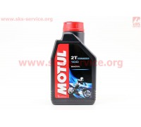Олія 2T - мінеральна для мототехніки "100 MINERAL", 1L