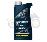 Олія 1л (компресорна, Compressor Oil ISO 100) MANNOL