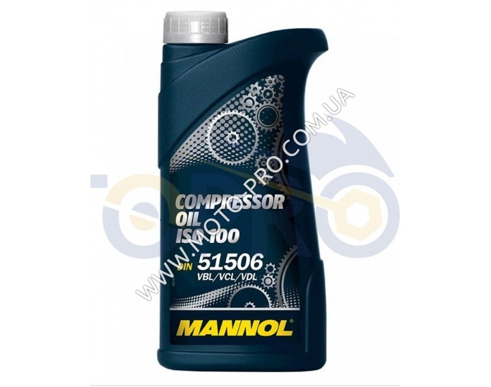 Олія 1л (компресорна, Compressor Oil ISO 100) MANNOL