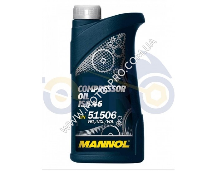 Олія 1л (компресійна, Compressor Oil ISO 46) MANNOL