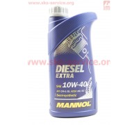 Олія 10W-40 - напівсинтетична дизельна "DIESEL EXTRA", 1L