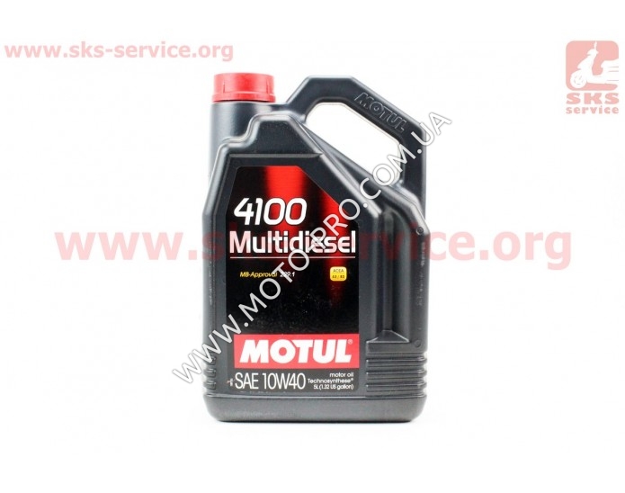 Масло 10W-40 - полусинтетическое дизельное "4100 Multidiesel", 5L