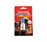 Лампа BA20D (2 вуса) 12V 35W/35W (супер біла, висока) (блістер) (mod:073) TAKAWA