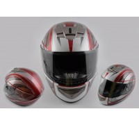 Шлем-интеграл (mod:368) (size:XL, красный) LS-2