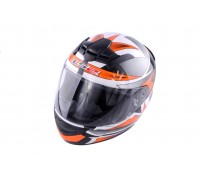 Шлем-интеграл (mod:FF352) (size:XL, черно-оранжевый, ROOKIE GAMMA) LS-2