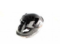 Шлем-интеграл (mod:FF352) (size:XXL, бело-черный, ROOKIE ONE) LS-2